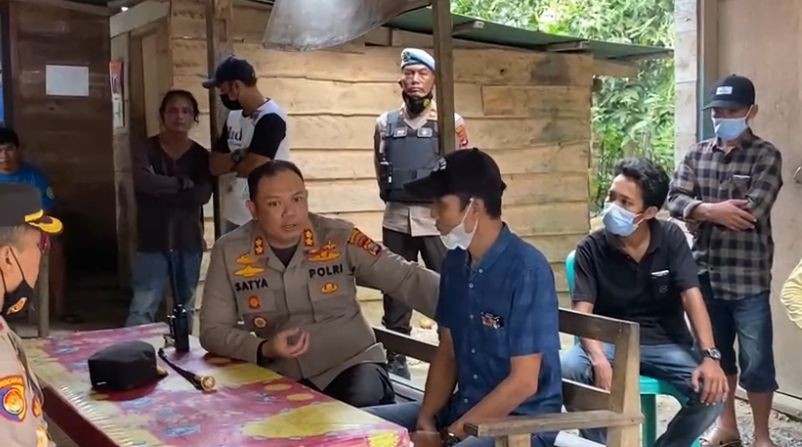 Kerahkan Ratusan Personel Polres Tanggamus Amankan Eksekusi