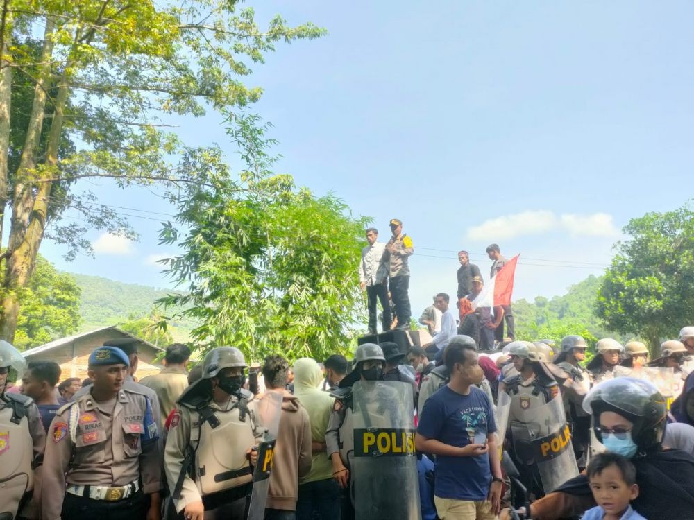 Petani di Dompu Demo Tuntut Harga Jagung Rp5.000 Per Kg 