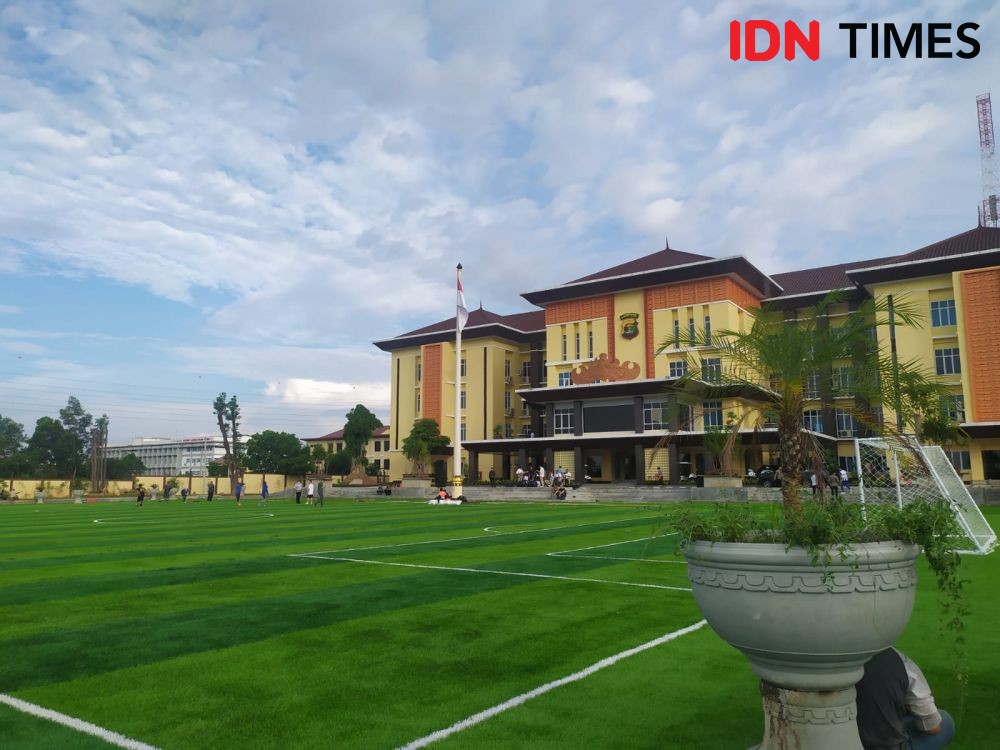 10 Potret Gedung Baru Polda Lampung, Ada Lapangan Futsal dan Lounge