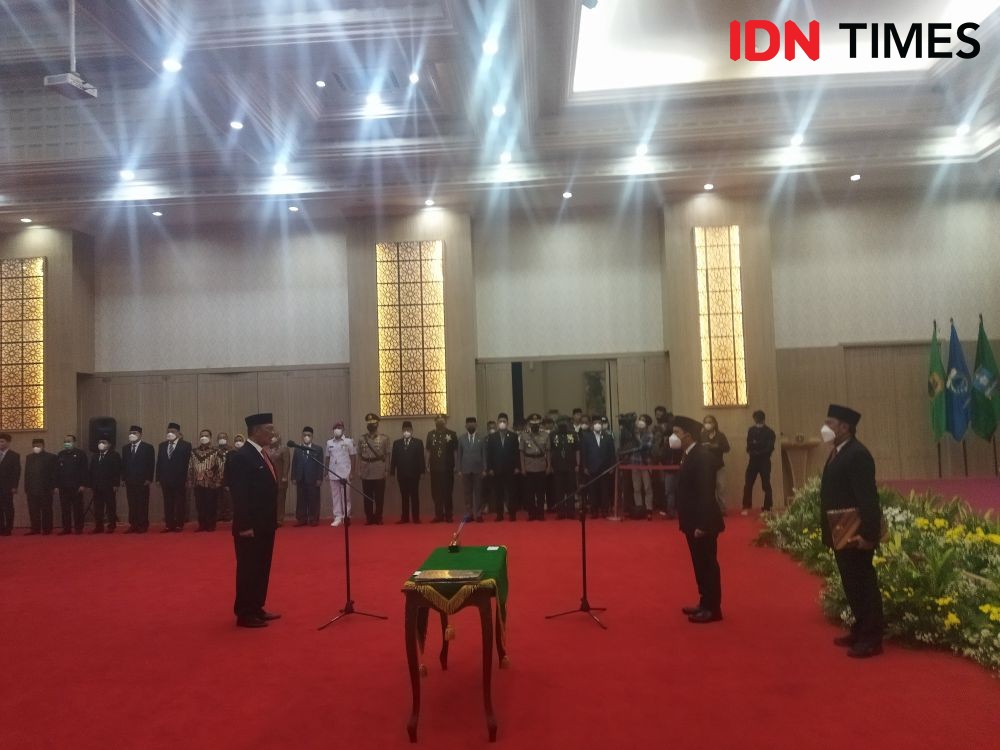 Staf Ahli Gubernur Banten M Tranggono Resmi Jabat Sekda Banten  
