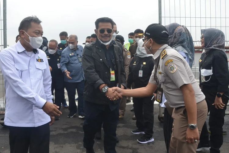 PMK Masuk Lampung, Mentan RI: Masyarakat Terpenting Jangan Panik