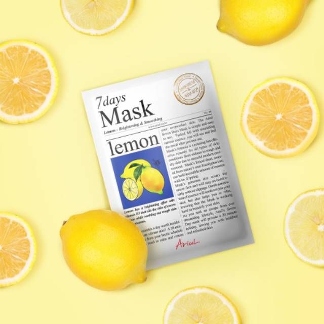 9 Rekomendasi Masker Wajah Berbahan Lemon, Bikin Cerah!