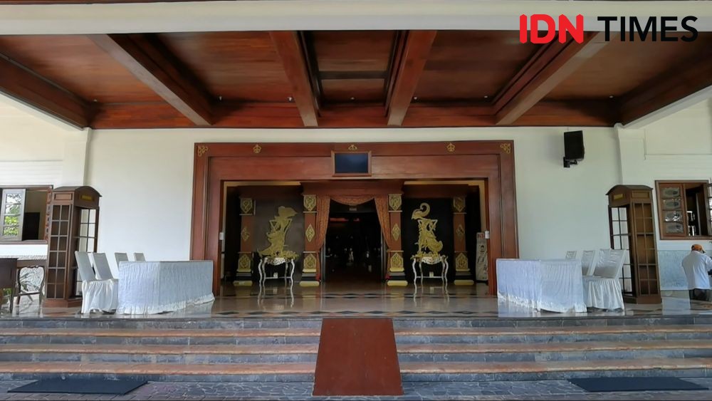 Dekorasi Pernikahan Idayati dan Anwar Usman Jawa Klasik, Joglo Lengkap