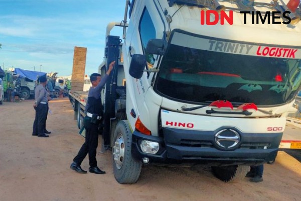 Cegah Kecelakaan, Polda Kaltim Lakukan Ramp Check Transportasi Umum