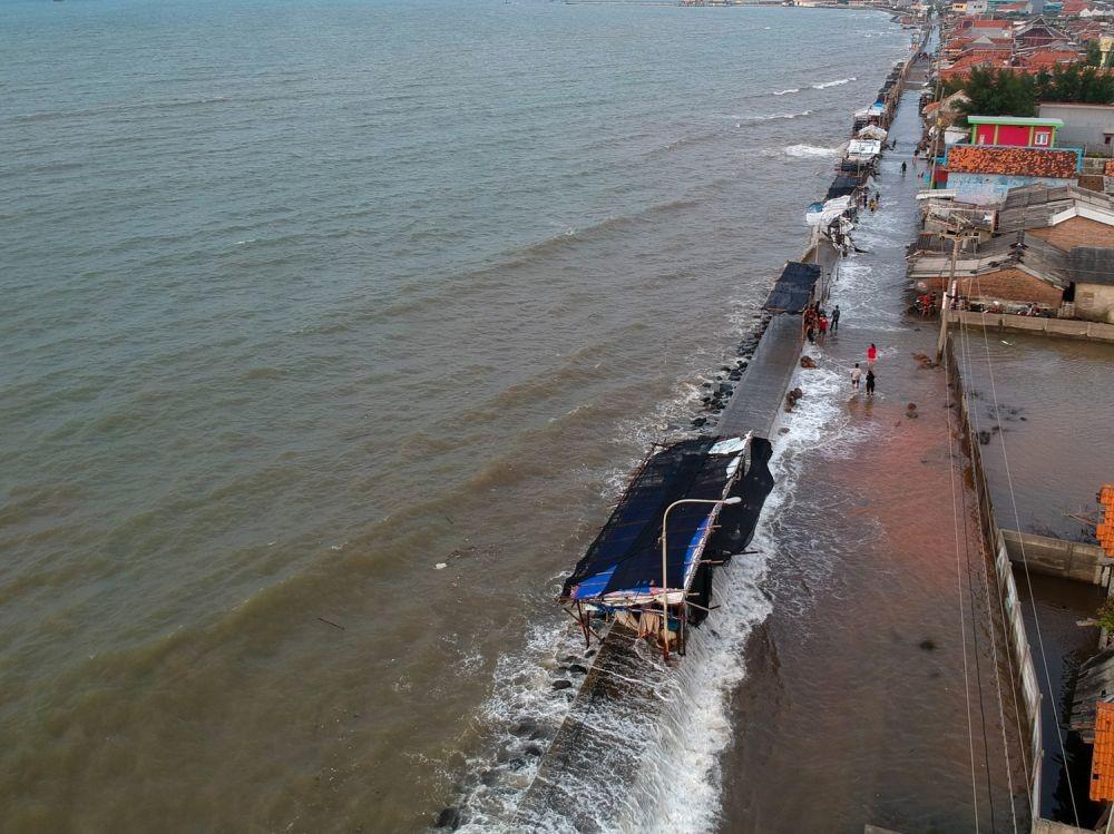 Jeritan Warga yang Kena Banjir Rob di Pantura Jateng, Tak Bisa Kerja Tak Ada Tempat untuk Tidur 