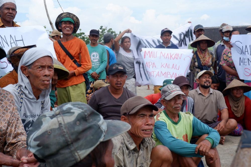 200 Warga Penawangan Pringapus Tolak Penambangan Proyek Bendungan Jragung