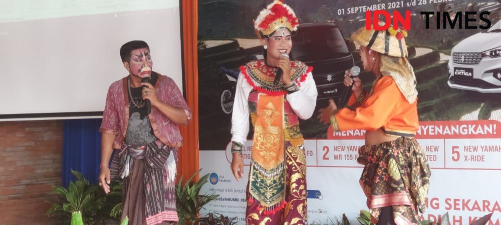 Seniman Lawak di Bali Kritik Pemerintah Lewat Ekspresi Seni