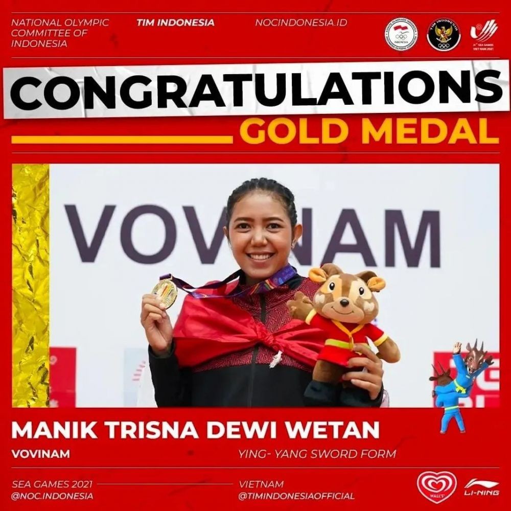 Profil Gung Manik, Atlet Peraih Emas Vovinam di Sea Games Vietnam  