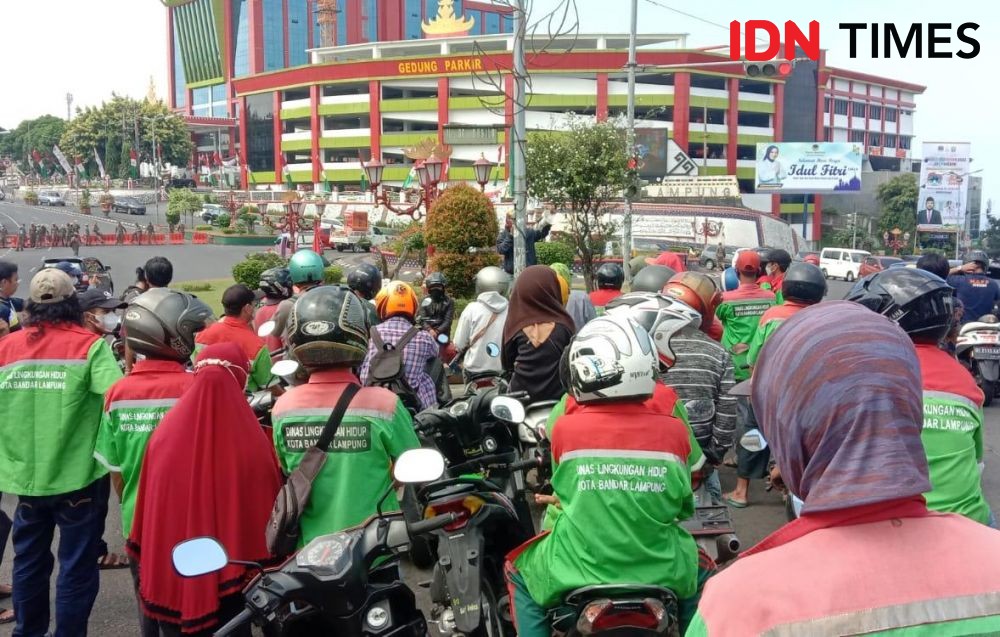 Pemkot Bandar Lampung Janji Lunasi Gaji Tenaga Kebersihan DLH 30 Juni