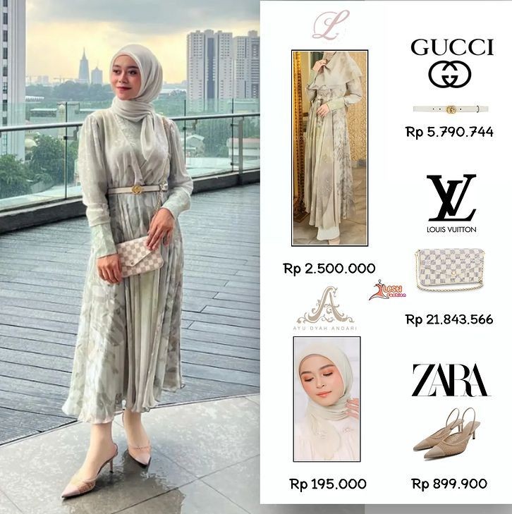 Lesti Kejora Pakai Dress Gucci Rp 61 Juta, Sama dengan Taylor