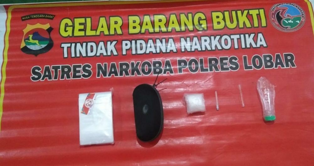 Polisi Bongkar Sindikat Narkoba Antar-provinsi di Lombok 