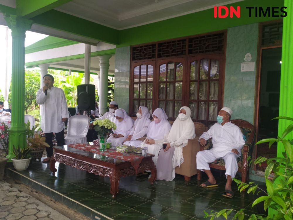 Mimpi Ibu Kini Terwujud, 6 Anggota Keluarga di Lampung Haji Bersama 