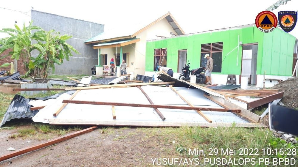 Cuaca Ekstrem Landa Aceh, Puluhan Rumah di 9 Kabupaten dan Kota Rusak 