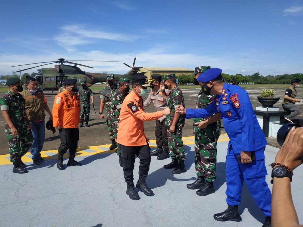 KM Ladang Pertiwi Tenggelam, Helikopter TNI AU Bantu Pencarian Korban