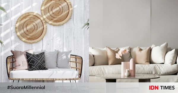 9 Ide Sofa Minimalis, Cocok Untuk Rumah Mungil Dan Sempit