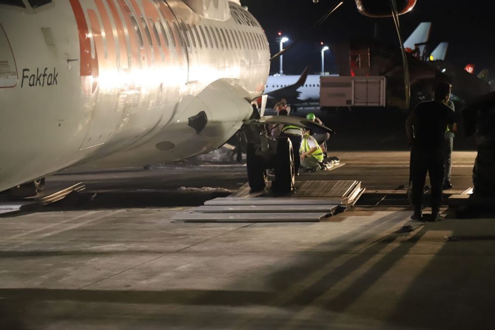 Fakta Wings Air Terperosok ke Saluran Air di Bandara Ngurah Rai Bali