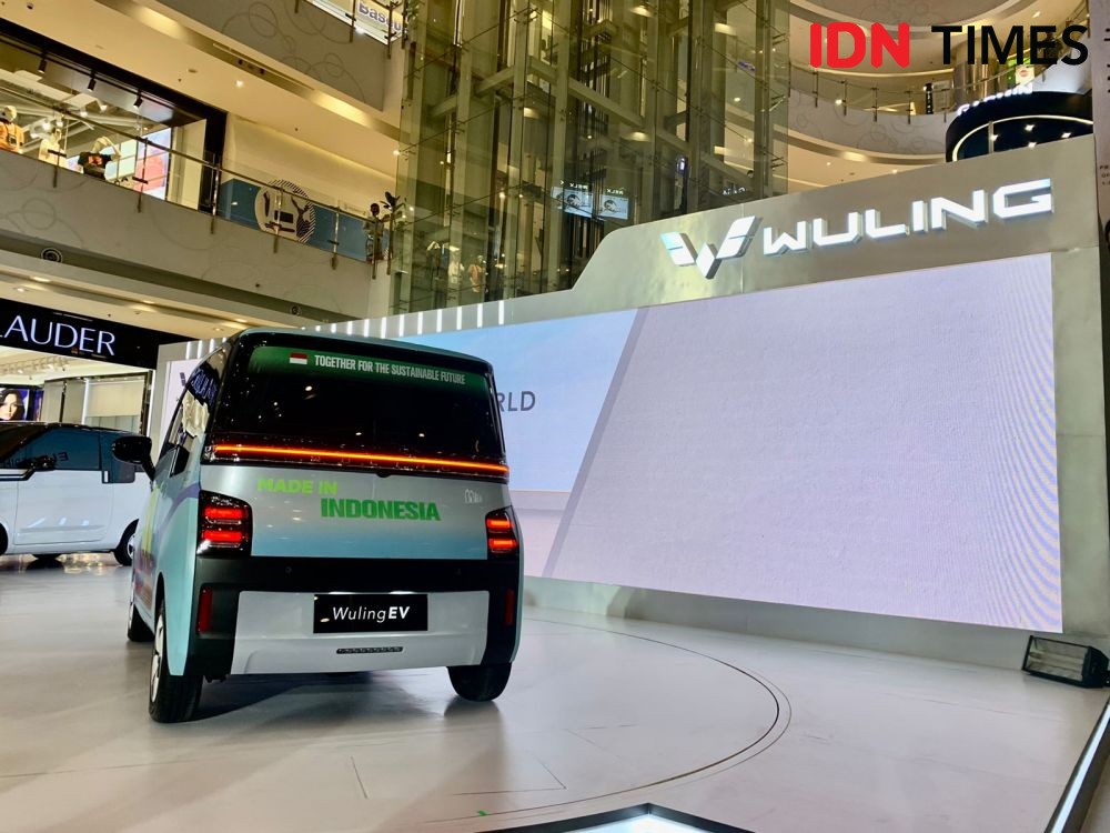 Wuling Pamerkan Mobil Listrik, Bakal Meluncur Tahun Ini!