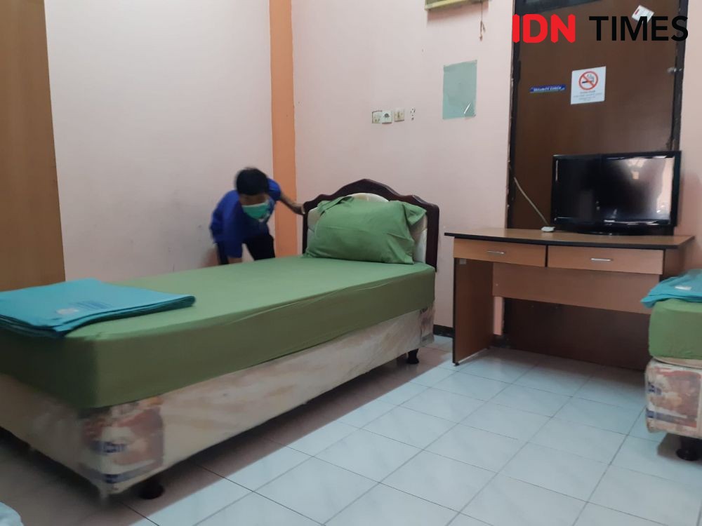 Kamar di Asrama Haji Surabaya Bersolek Jelang Kedatangan CJH