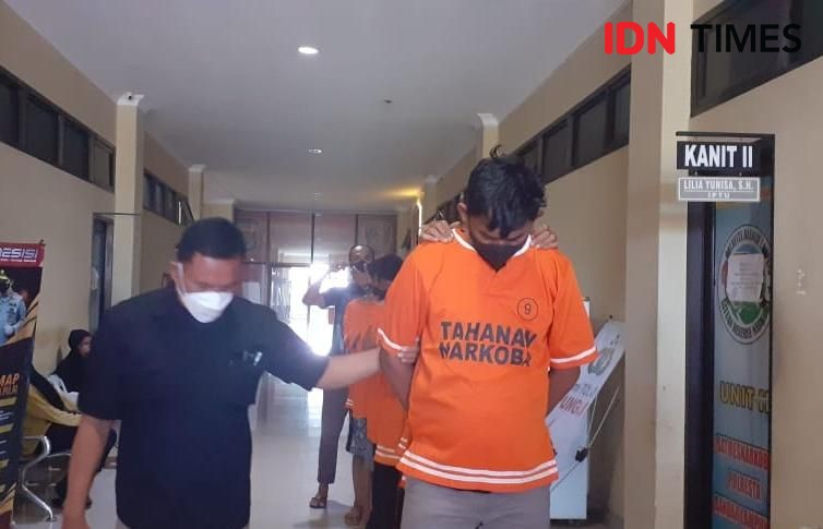 Polisi Tangkap 9 Tersangka Penyalahguna Narkotika di Bandar Lampung