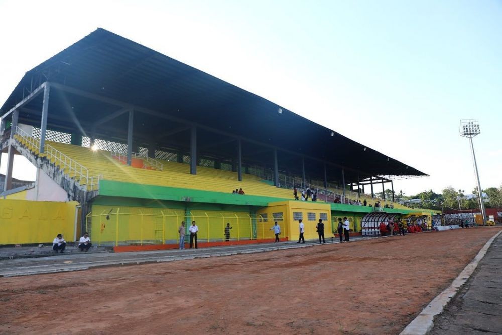 Stadion BJ Habibie Parepare Terus Bersolek untuk PSM