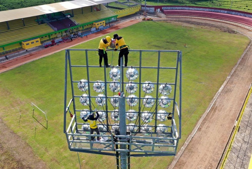 [FOTO] Stadion BJ Habibie Parepare Siap Menyambut PSM
