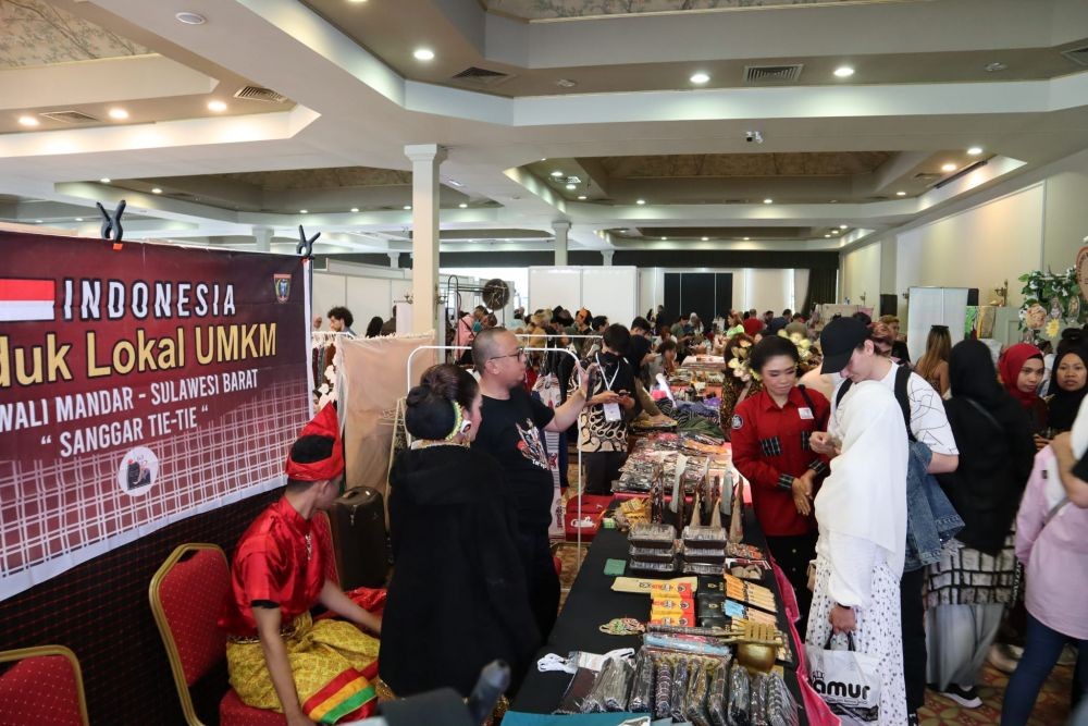 14 UMKM Indonesia Meriahkan Pasar Senggol di Istanbul 