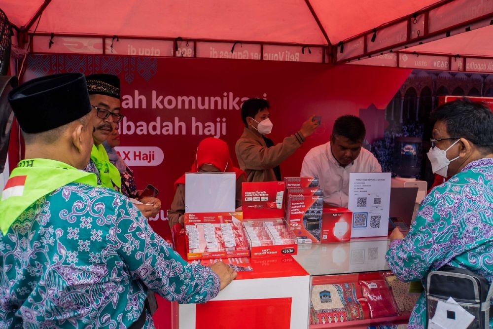 Telkomsel Buka Posko Haji di Indonesia dan Arab Saudi