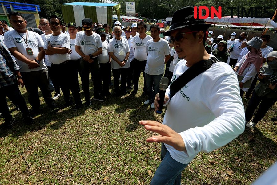 Emil Salim Menjadi Nama Taman Kehati Eks Tambang di Sawahlunto