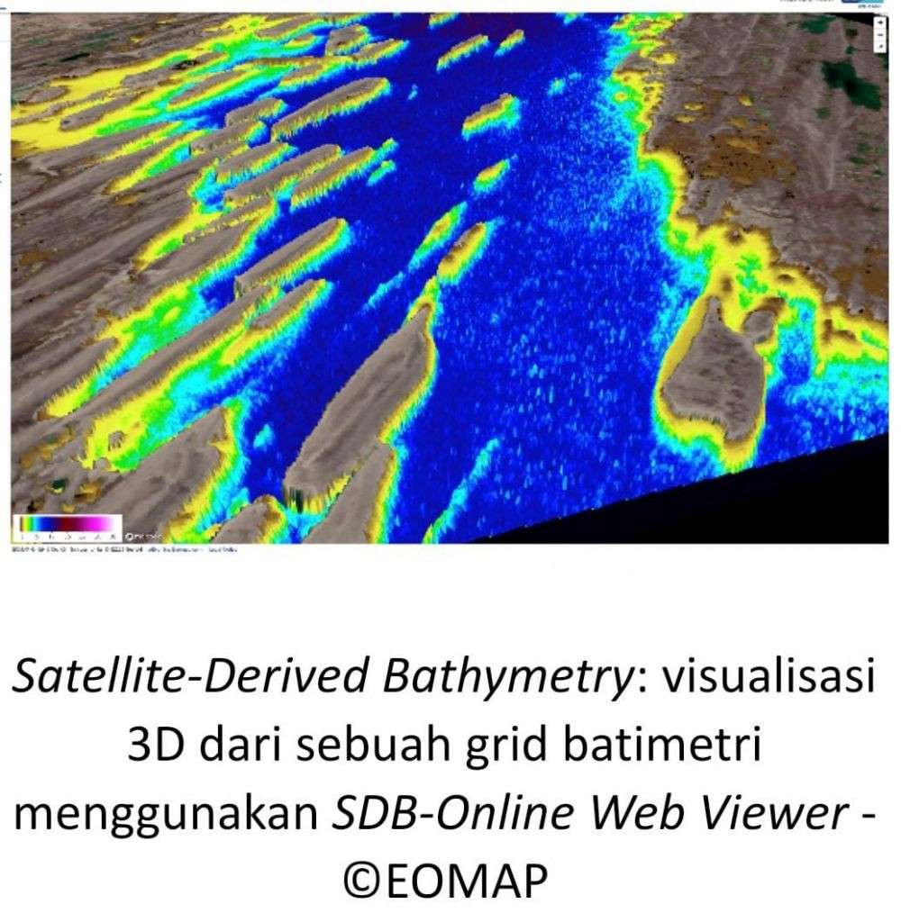Teknologi Satellite-Derived Bathymetry, Bisa Survei dari Luar Angkasa 