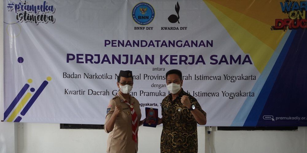 BNNP dan Kwarda DIY Bentuk Sukarelawan Pramuka Anti Narkoba