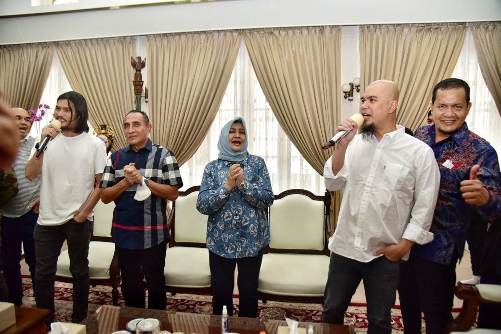 Konser Anniversary ke-30 Dewa 19 di Medan, Edy Ingatkan Prokes