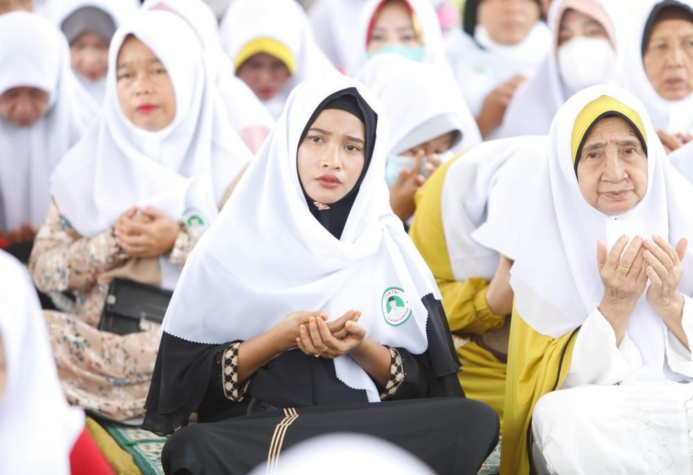 Doa Bersama, Santri dan Ulama di Sumut Sebut Ganjar Peduli Pesantren