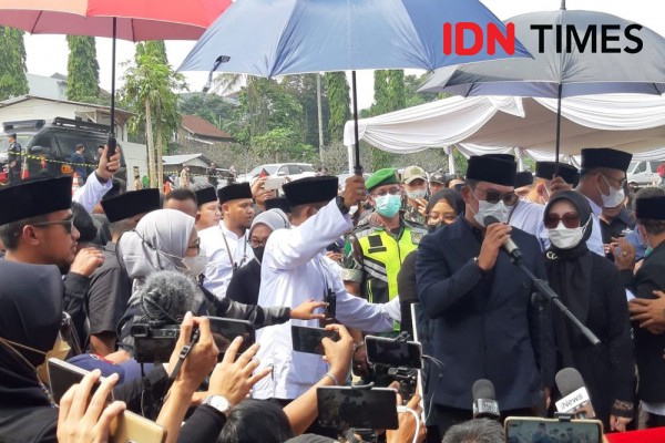 Usai Kuburkan Eril, Ridwan Kamil: Kami Ikhlas dan Sudah Tenang