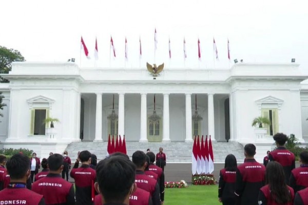 Ucapan Terima Kasih Para Atlet SEA Games 2021 untuk Presiden