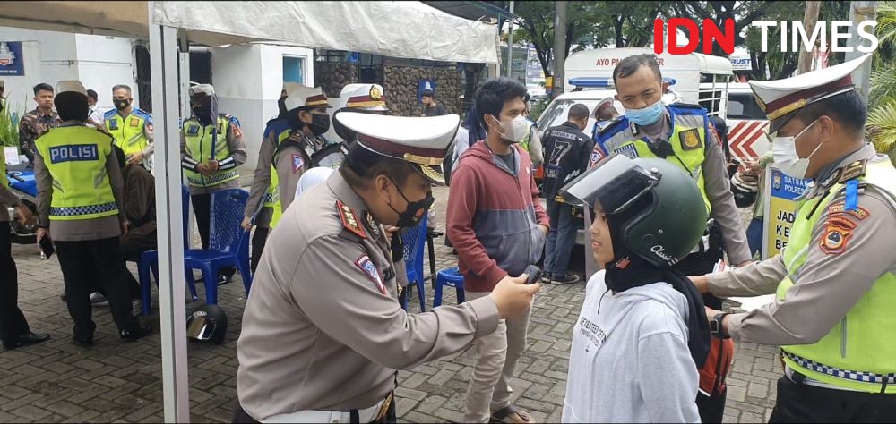 Operasi Patuh di Makassar, Puluhan Orang Ditilang via CCTV
