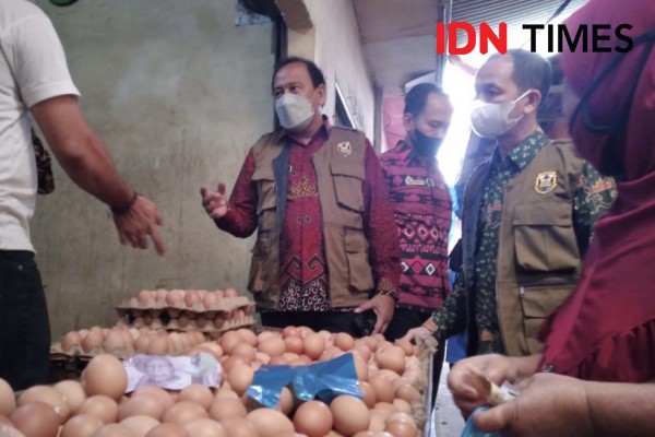 Konflik Ukraina-Rusia Ternyata Picu Harga Telur di Lampung Meroket