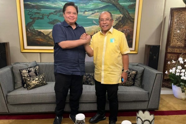 Jamu IAS, Airlangga Titip Pesan untuk Kader Golkar Sulsel