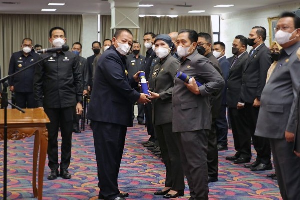 Gubernur Rotasi 3 Jabatan Pimpinan Tertinggi Pratama Pemprov Lampung