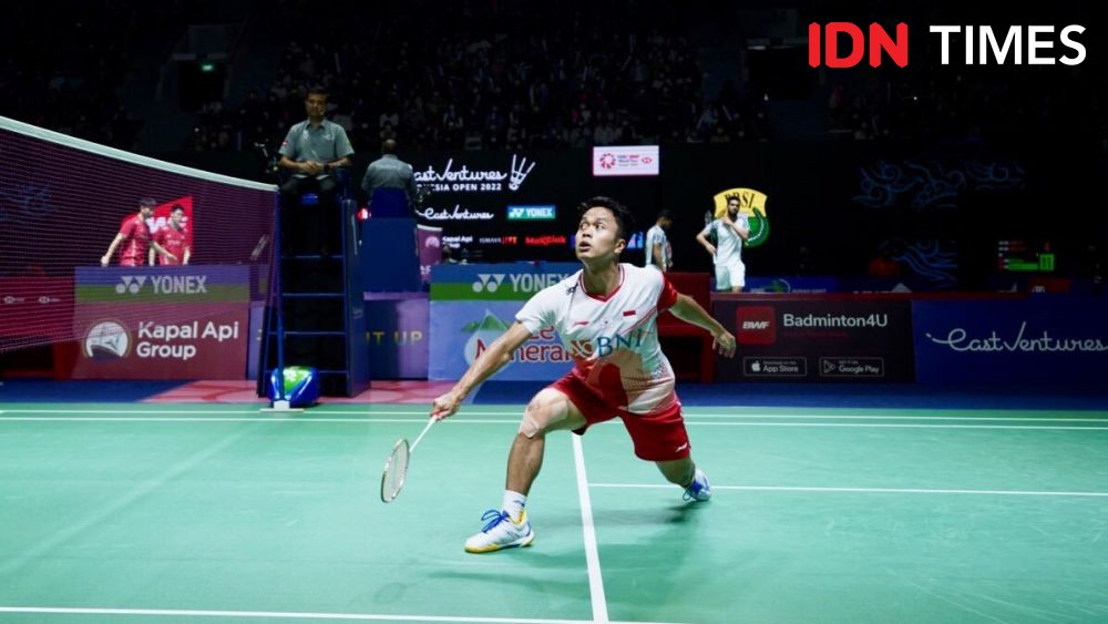 Anthony Ginting Tumbang di Babak Pertama Denmark Open 2022!