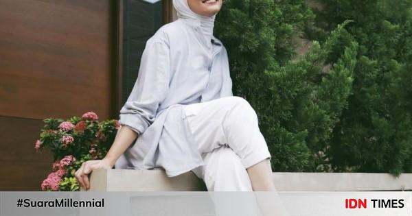 Outfit hijab semi store formal