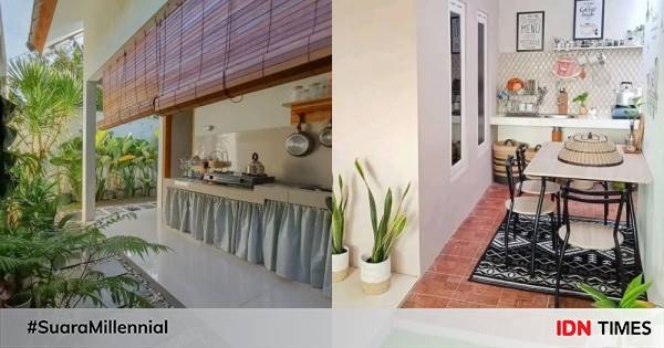 10 Dapur Terbuka Untuk Rumah Tipe 36 Yang Kecil Tapi Memikat