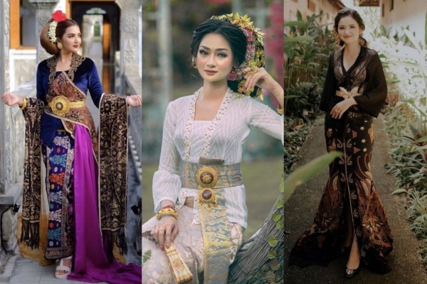 9 Kebaya Khas Bali Bak Ningrat, Model Simpel Hingga Mewah!