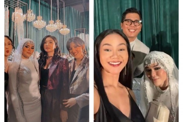 10 Potret Tamu Artis di Pernikahan Sivia Azizah dan Pria Hardie