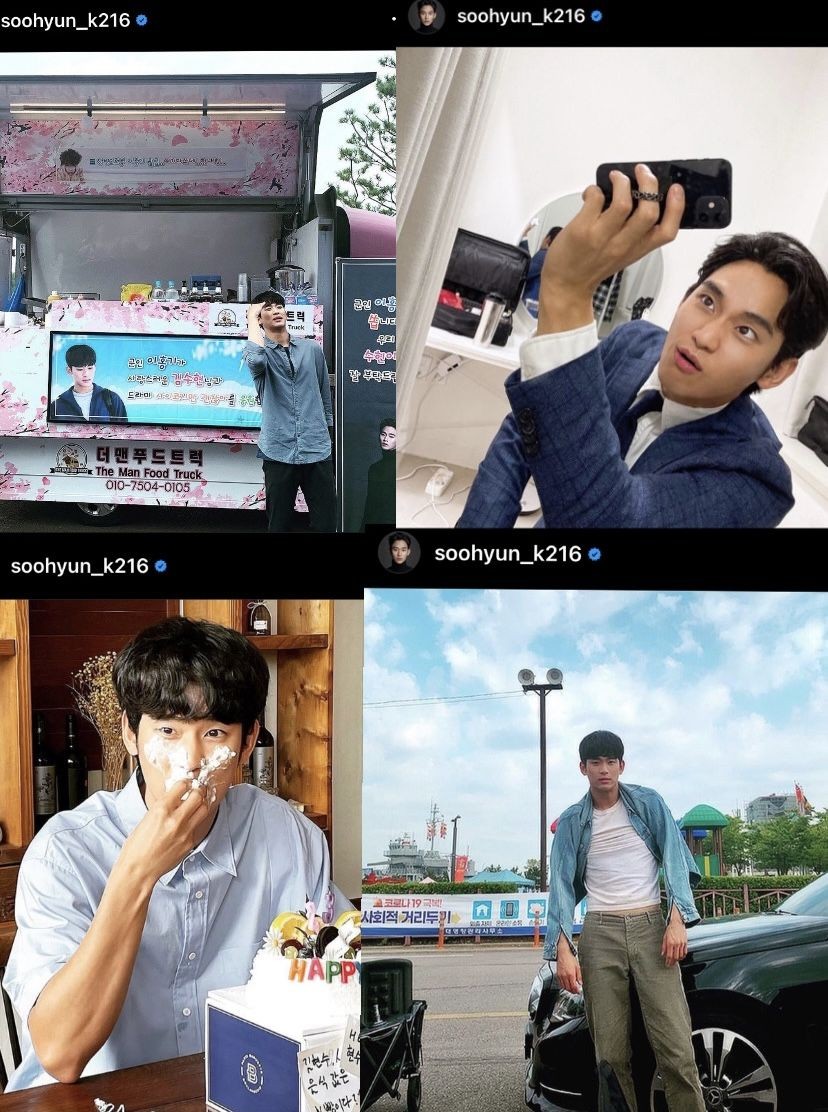 10 Potret Memesona Artis Korea Punya Ciri Khas Posting Foto Instagram