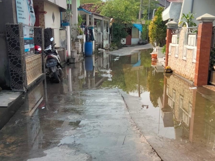 Pasang Air Laut, 5 Desa di Gresik Terdampak Banjir Rob