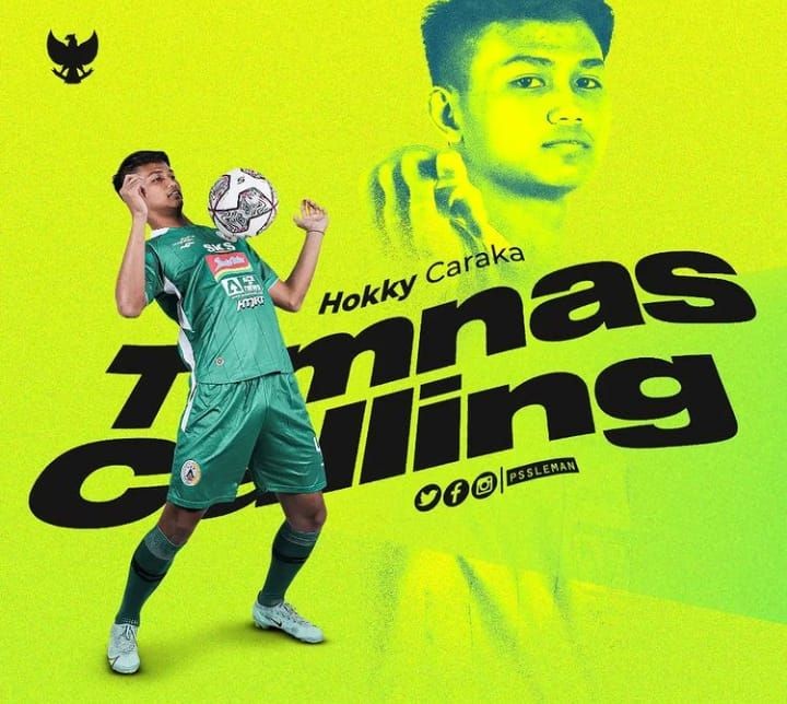 Pemain Gunungkidul Hokky Caraka, Masukkan 4 Gol ke Gawang Brunei    