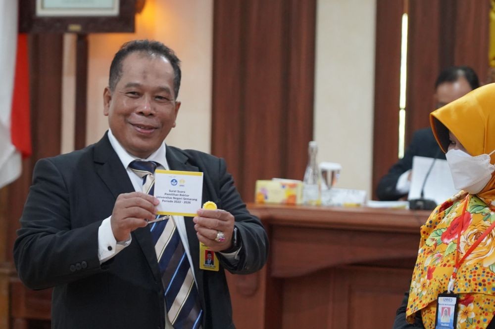 Menang Pemilihan, Prof Martono Rektor Unnes Gantikan Fathur Rokhman
