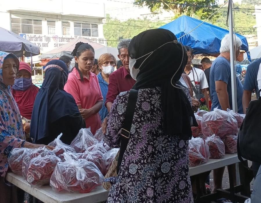 Wamendag RI Sidak Pasar Lampung, Migor Curah Masih Dijual di Atas HET
