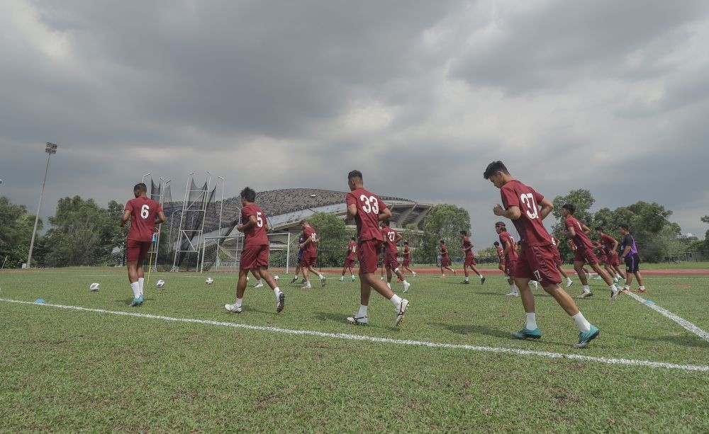 [FOTO] Latihan Pertama PSM di Malaysia Jelang AFC Cup 2022