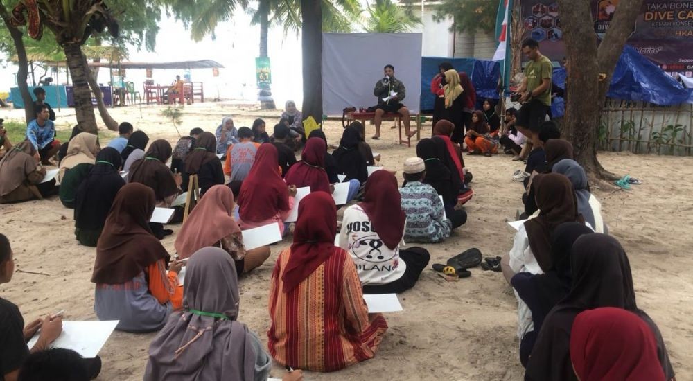 Taka Bonerate Dive Camp 2022, Miss Scuba Indonesia Juri Duta Karang